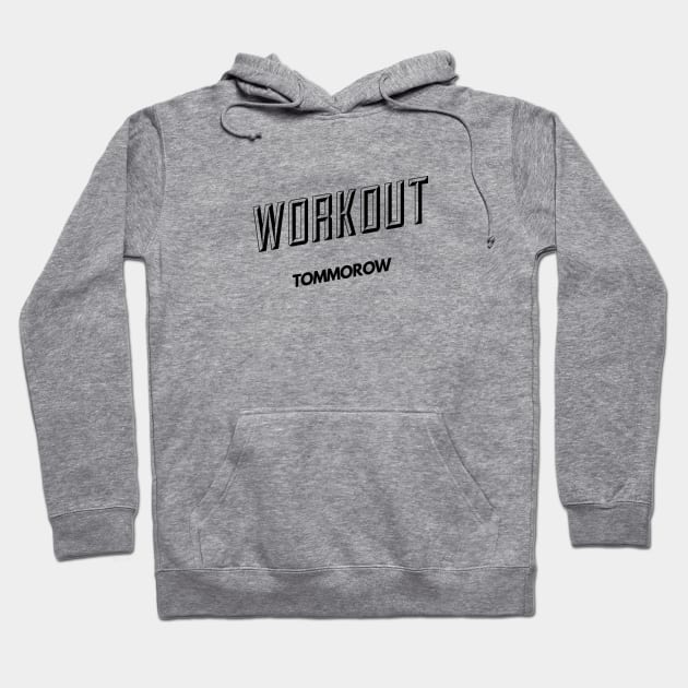 Workout for real Hoodie by TwelveShirtsLTD